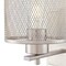 Westinghouse Fixture Wall UnMount 60W Morrison, Brushed Nickel Mesh Shades 6327800 - alternate 4